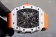 KV Factory Richard Mille RM 12-01 Tourbillon Watch Quartz fiber Case Orange Canvas Strap (3)_th.jpg